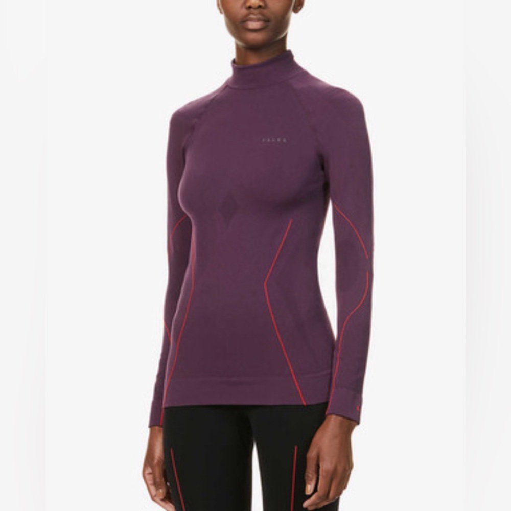 FALKE ERGONOMIC SPORT SYSTEM Maximum Warm turtleneck stretch-woven top M